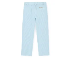 Bonton broek - blauwe strepen - Sale