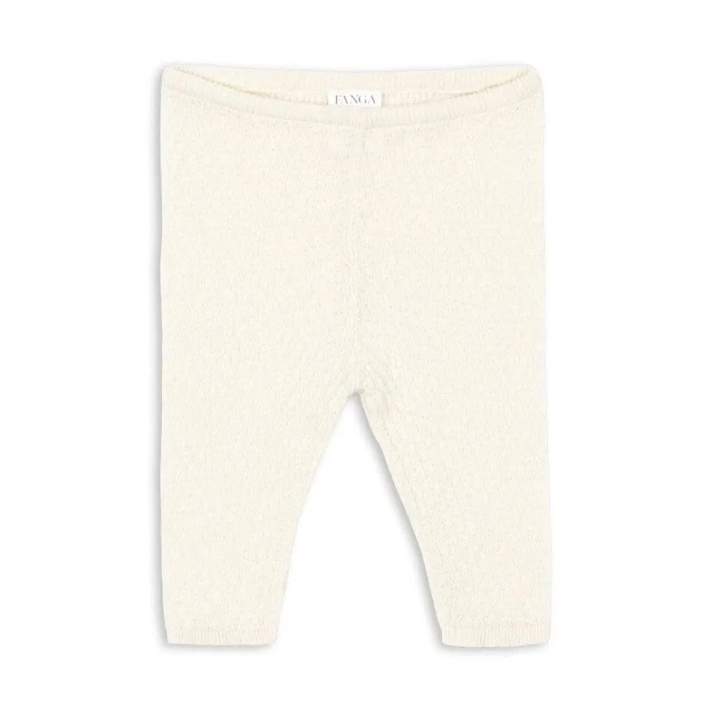 Fanga Fontana Broekje Venti Pointelle - Antique White - Sale