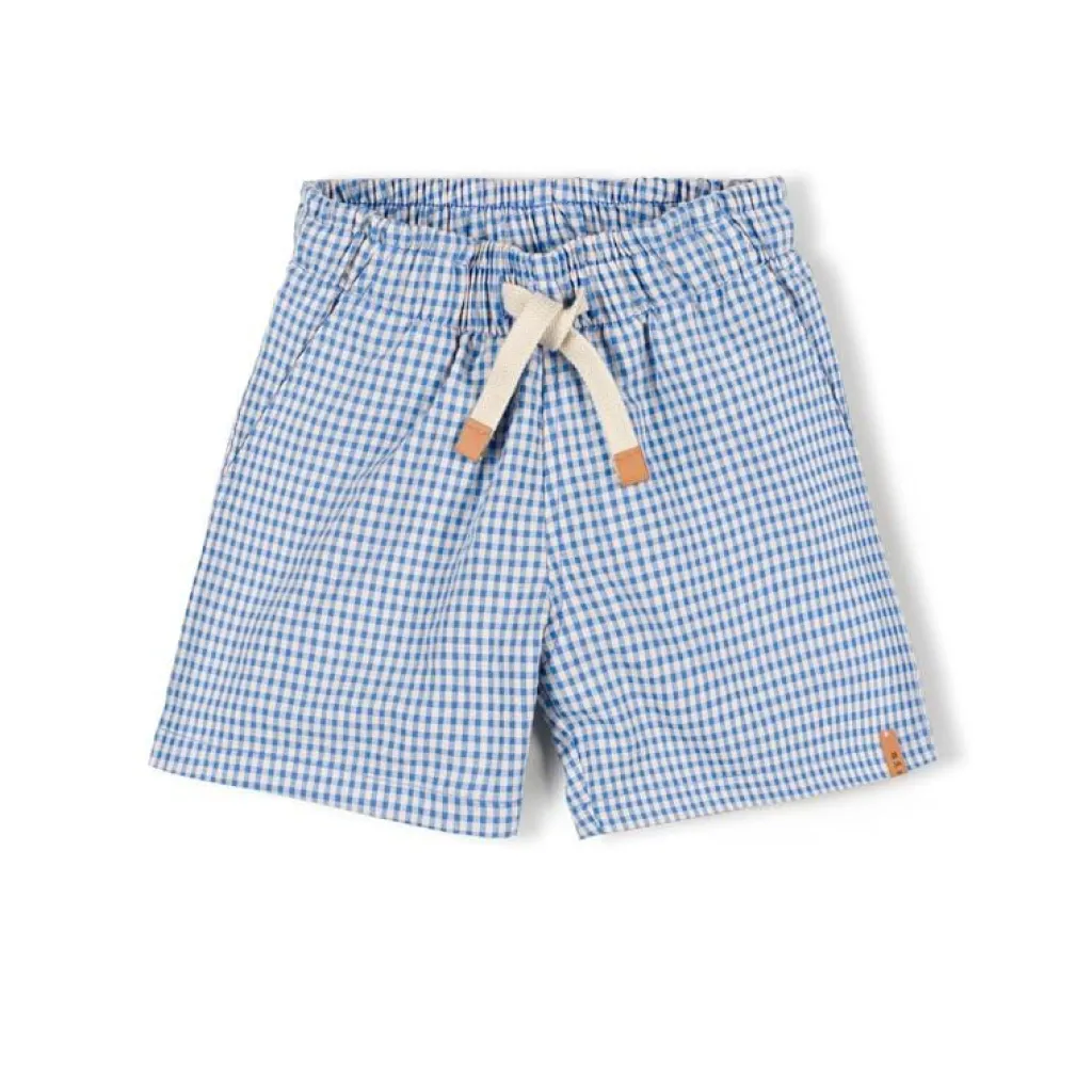 Nixnut Bunk short - Sea Checkered - New