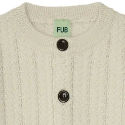 FUB Cable cardigan - ecru - Online