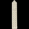 Ferm Living calendrier de l'avent étroit - sable - New
