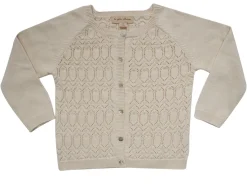 La Petite Collection Cardigan Décor - Vanille - Outlet
