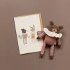 Main Sauvage Carte de voeux "Teddy and bunny" avec enveloppe - 15x22cm - Best