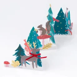 Meri Meri Carte de vœux - Bois d'hiver - Best