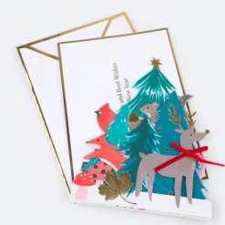 Meri Meri Carte de vœux - Bois d'hiver - Best