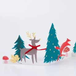 Meri Meri Carte de vœux - Bois d'hiver - Best