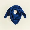 Hvid Écharpe Josephina - Bleu Cobalt -