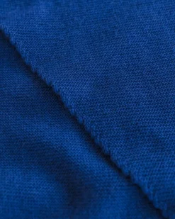 Hvid Écharpe Josephina - Bleu Cobalt -