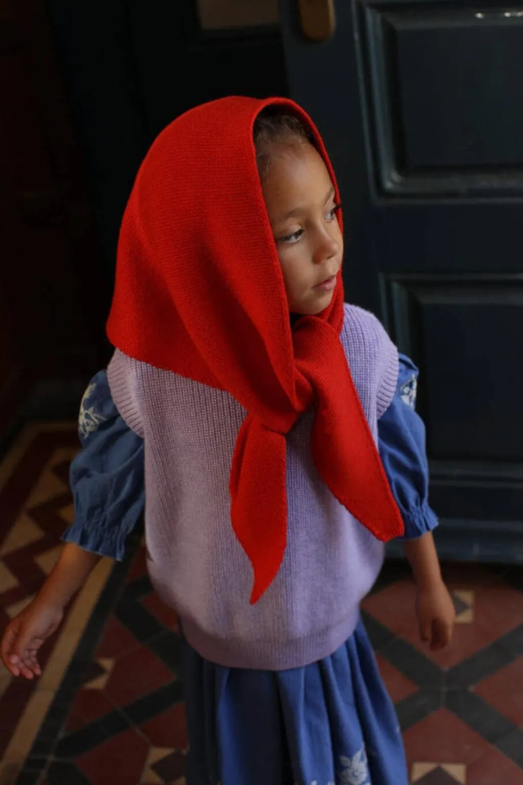 Hvid Écharpe Josephina - Rouge - Sale