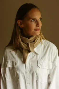 Hvid Écharpe Josephina - Sable -