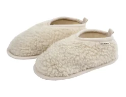 BINIBAMBA Chaussons mérinos adult - Milk - Online