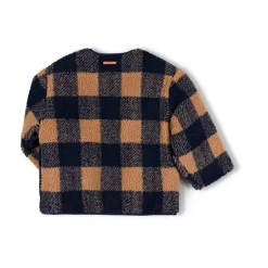Nixnut Check Jacket - Navy - Sale