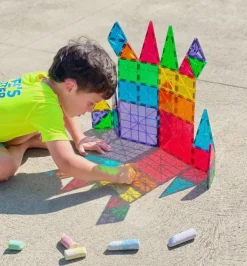 Magna-Tiles Clear Colors set - 32 stuks - Outlet