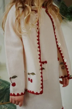 Konges Slojd Collette cardigan - Off white - Outlet