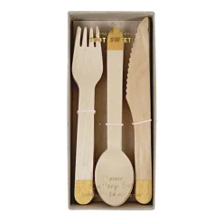 Meri Meri Couverts de fête - Gold - Discount