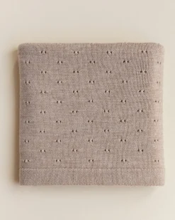 Hvid Couverture Bibi - Sand -