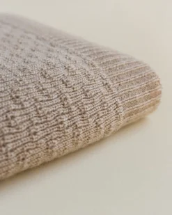 Hvid Couverture Dora - Sand - Online