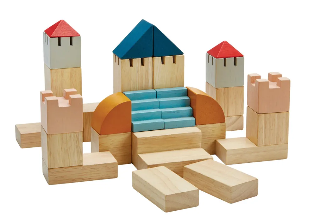 PlanToys Creatieve houten blokken - Orchard Collection - Discount