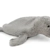 Senger Naturwelt Cuddly animal zeehond grijs met warmtekussen - Small - Discount