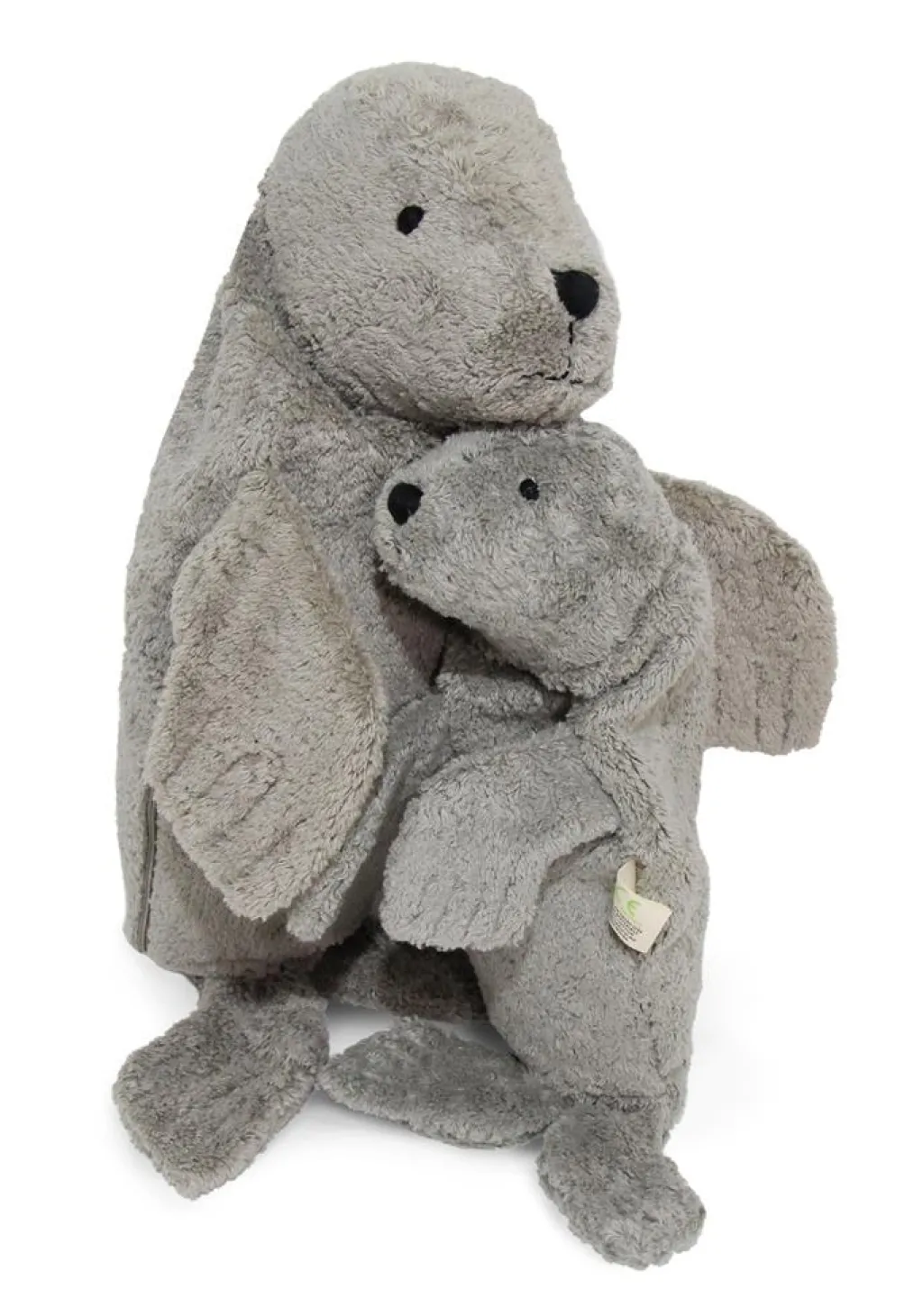 Senger Naturwelt Cuddly animal zeehond grijs met warmtekussen - Small - Discount