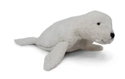 Senger Naturwelt Cuddly animal zeehond wit met warmtekussen pitjes - Small - Discount