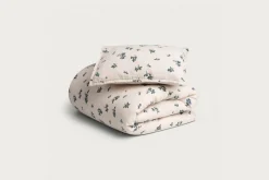 Garbo & Friends Dekbedovertrek 70x100cm baby muslin - Blueberry - Hot