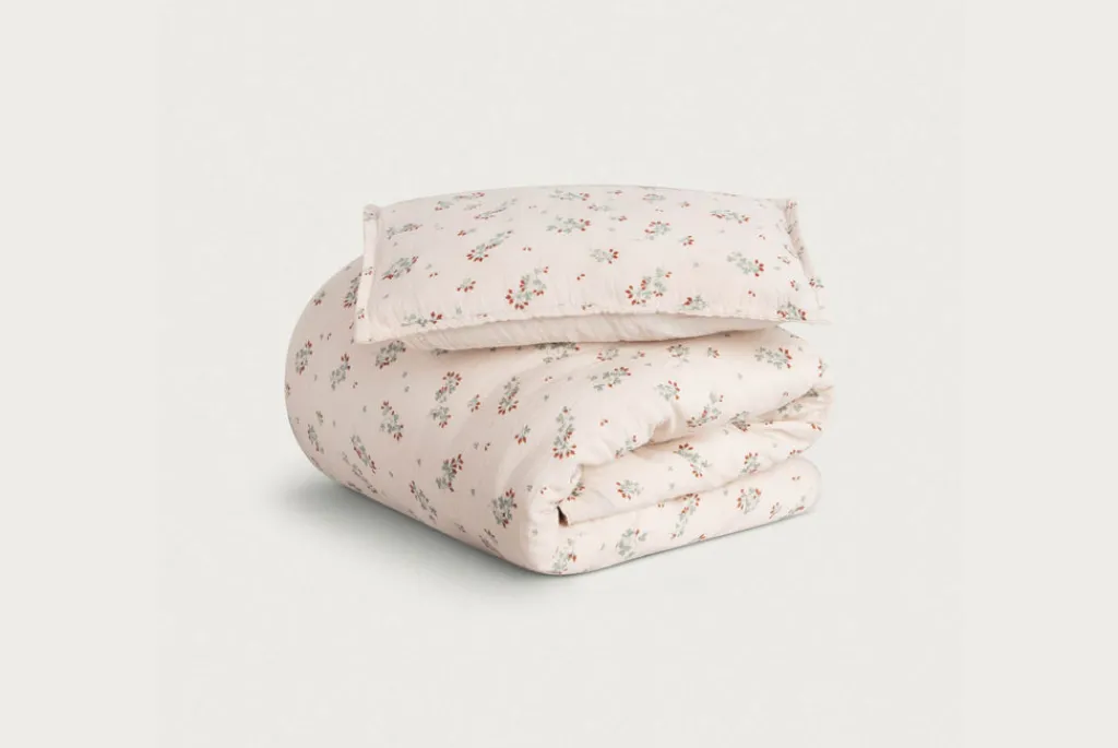 Garbo & Friends Dekbedovertrek 70x100cm baby muslin - Clover - New