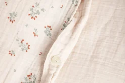 Garbo & Friends Dekbedovertrek 70x100cm baby muslin - Clover - New