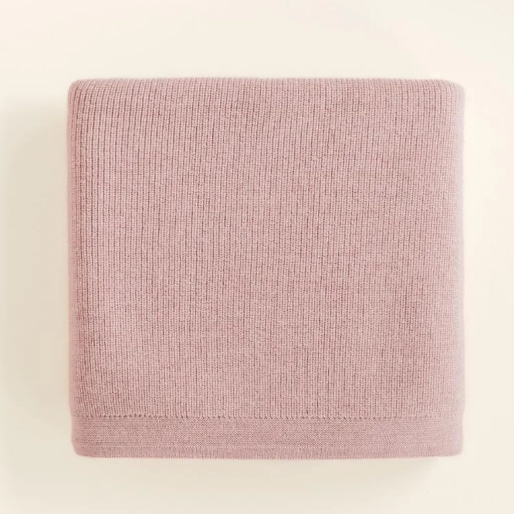 Hvid Deken Felix - Powder - Clearance