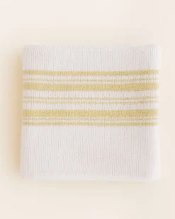 Hvid Deken Gilbert - Silver / Light Yellow - Hot