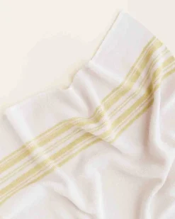 Hvid Deken Gilbert - Silver / Light Yellow - Hot