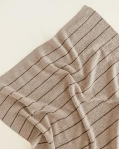 Hvid Deken Harry - Sand / Mocha - Outlet
