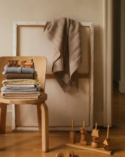Hvid Deken Holly - Sand - Sale