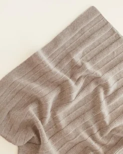 Hvid Deken Holly - Sand - Sale