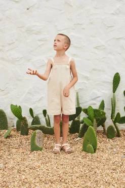 LiiLU Denim Jumpsuit - Ecru - Online