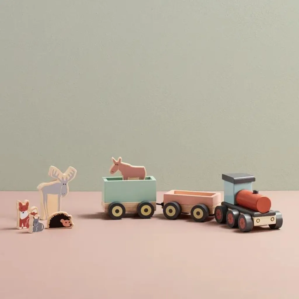Kid's Concept Dierentrein Edvin - Discount