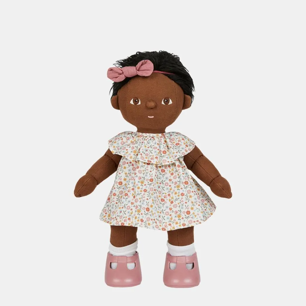 Olli Ella Dinkum Doll travel Togs - Prairie floral -