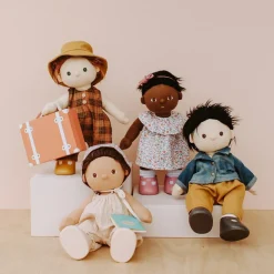 Olli Ella Dinkum Doll travel Togs - Prairie floral -