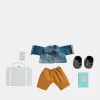 Olli Ella Dinkum Doll travel Togs - Sage - Discount