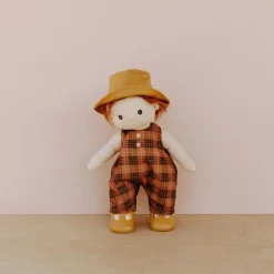 Olli Ella Dinkum Doll travel Togs - Apricot - Clearance