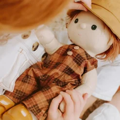 Olli Ella Dinkum Doll travel Togs - Apricot - Clearance