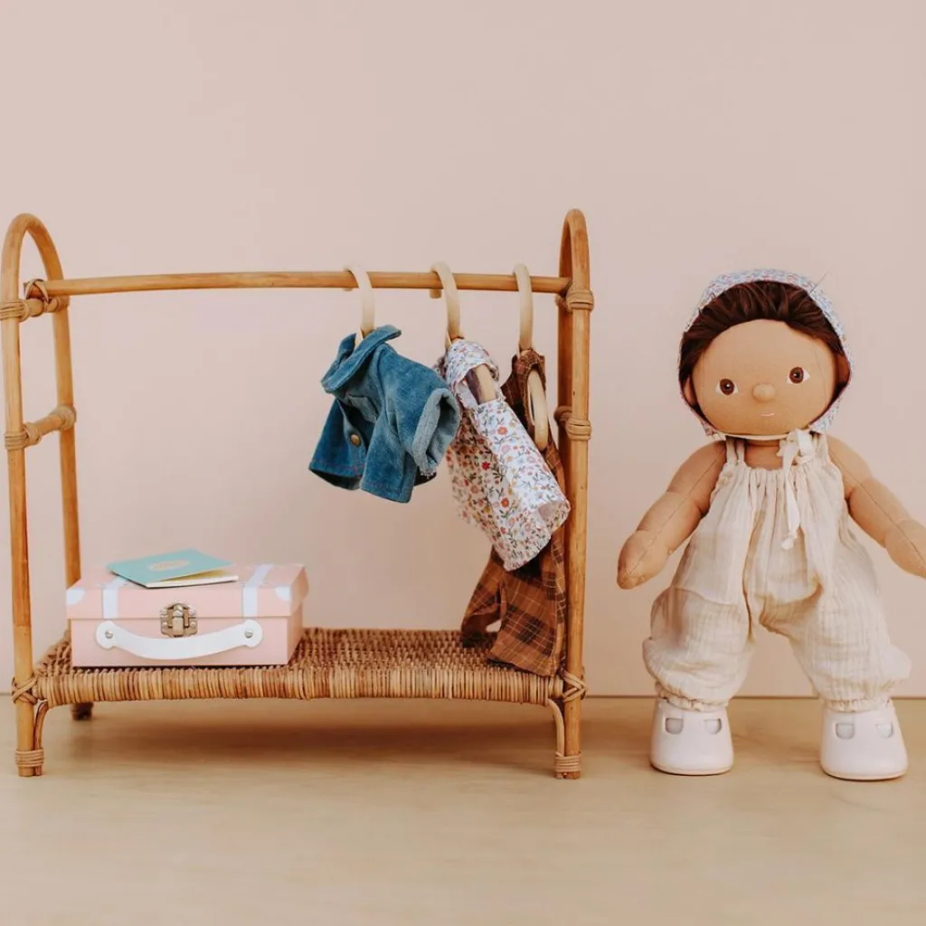Olli Ella Dinkum Doll travel Togs - Blush - Outlet