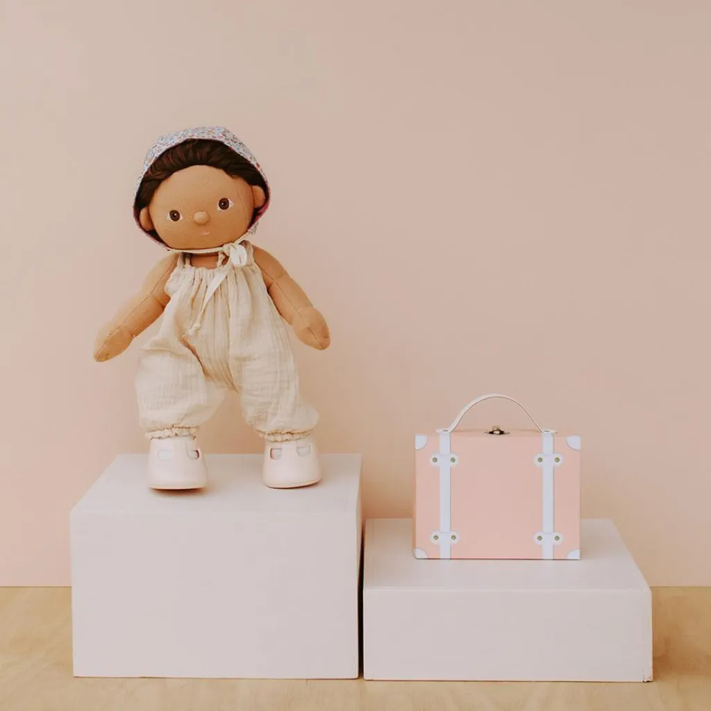 Olli Ella Dinkum Doll travel Togs - Blush - Outlet