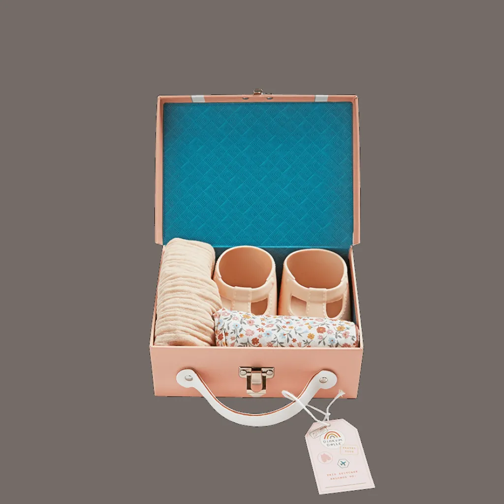 Olli Ella Dinkum Doll travel Togs - Blush - Outlet