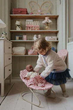 Konges Slojd Doll bouncer - Rosie rose wipper - Discount