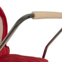 Konges Slojd Doll pram - Ribfluweel rood poppenwagen - Sale