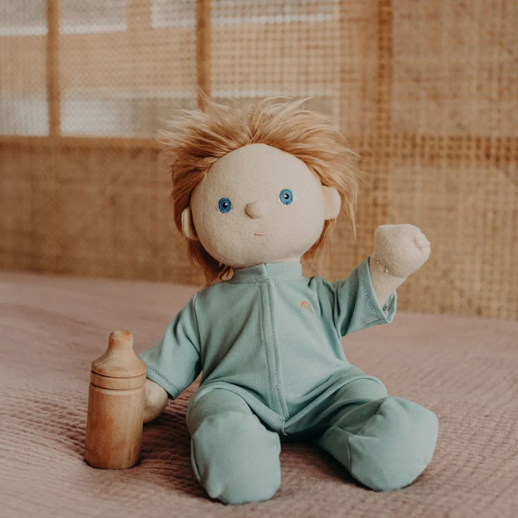 Olli Ella Doll Pyjamas - Sky - Best