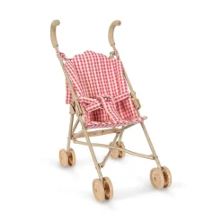 Konges Slojd Doll stroller - Bubblegum Check poppenwagen - Clearance