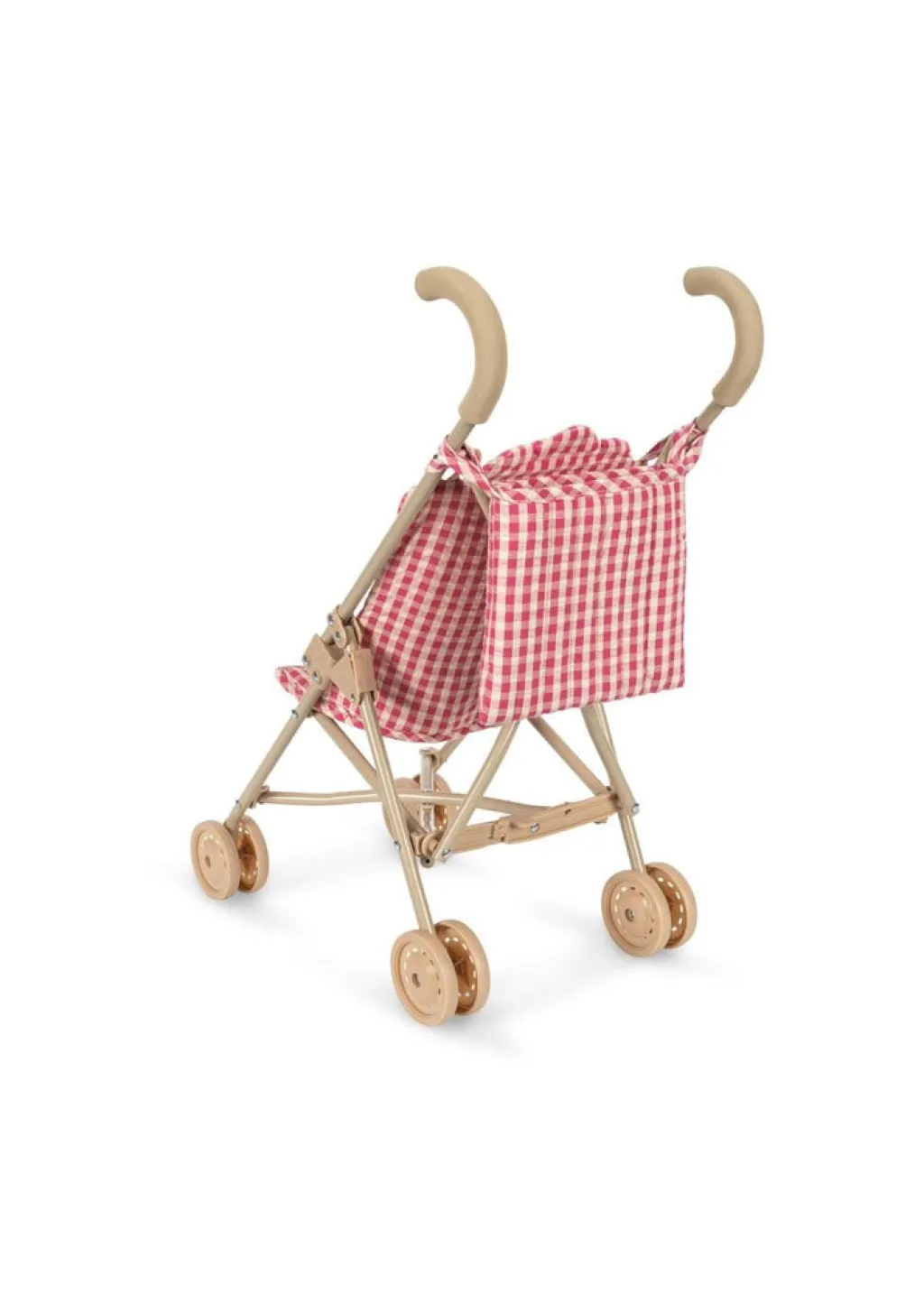 Konges Slojd Doll stroller - Bubblegum Check poppenwagen - Clearance