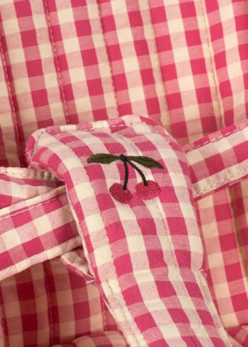 Konges Slojd Doll stroller - Bubblegum Check poppenwagen - Clearance